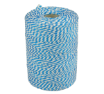 Touw Muller katoen 50 gram 45 meter blauw/wit