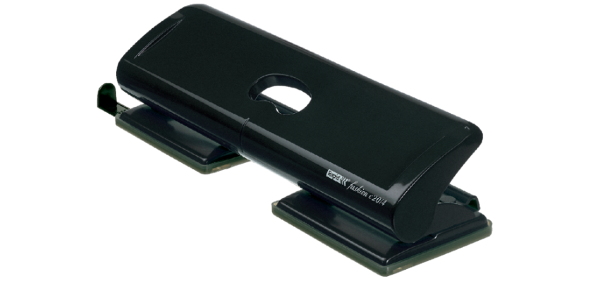 Perforateur Rapid Fashion FC20 4 trous 20 feuilles noir