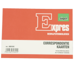 Correspondence Card Sigel Expres A6 Ivory Cardboard 50 Pieces