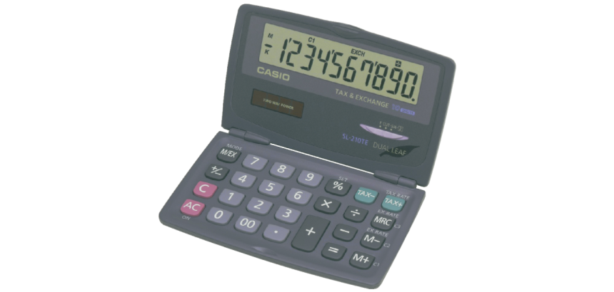 Casio SL-210TE Calculator