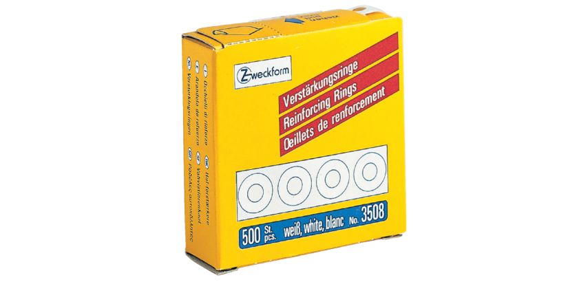 Avery Reinforcement Labels 3508 13mm White 500 Pieces