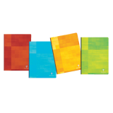 Clairefontaine Clothbound Notebook, A5, 96 Sheets, Lined - Assortment