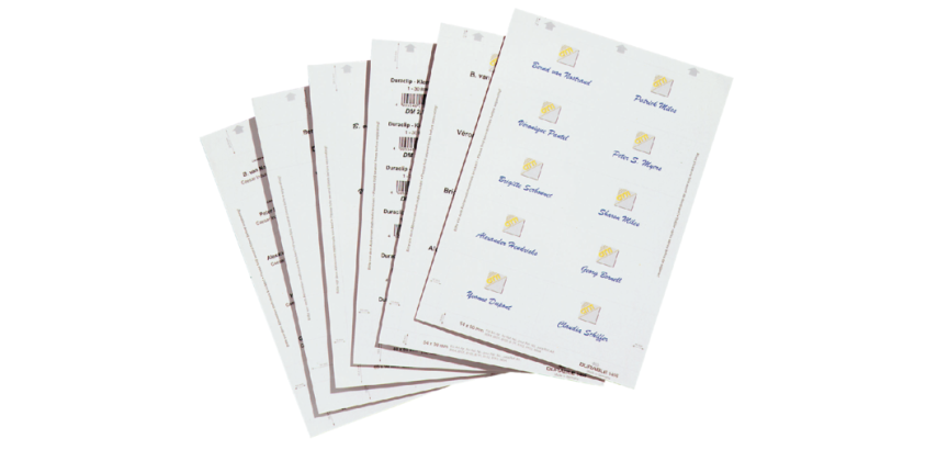 Bristol Durable 1456 printable badge 60x90mm 160 pieces