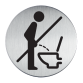 Infobord pictogram Durable 4921 verboden Staand urineren