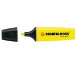 Markeerstift STABILO BOSS Original 70/10 assorti 4 kleuren doos à 10 stuks