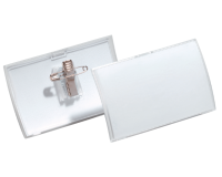 Badge Durable 8214 Click Fold met combiklem 54x90mm