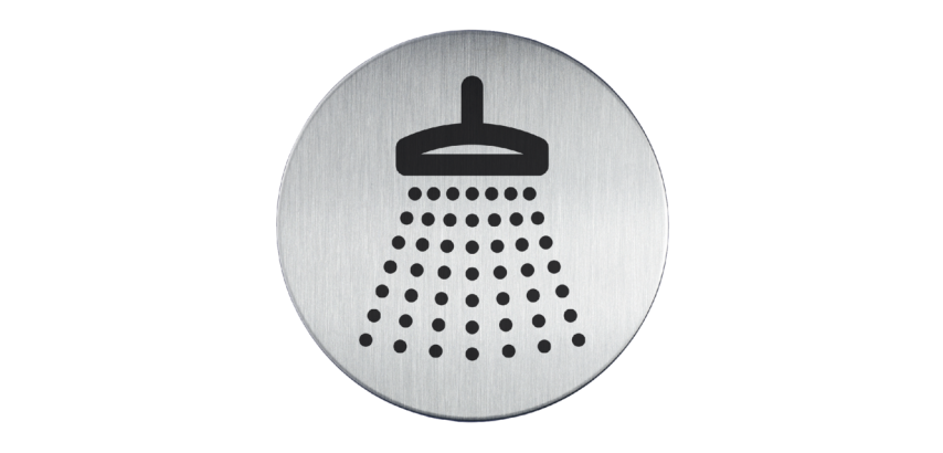 Sustainable Pictogram 4938 Round Shower 83mm