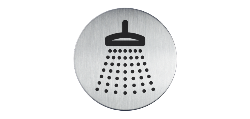 Pictogramme Durable 4938 Douche rond 83mm