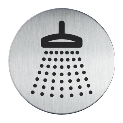 Pictogramme Durable 4938 Douche rond 83mm