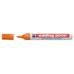 Marqueur edding 3000 Pointe ogive 1,5-3mm orange