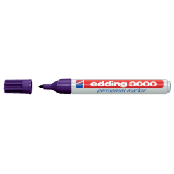 Marqueur edding 3000 Pointe ogive 1,5-3mm violet