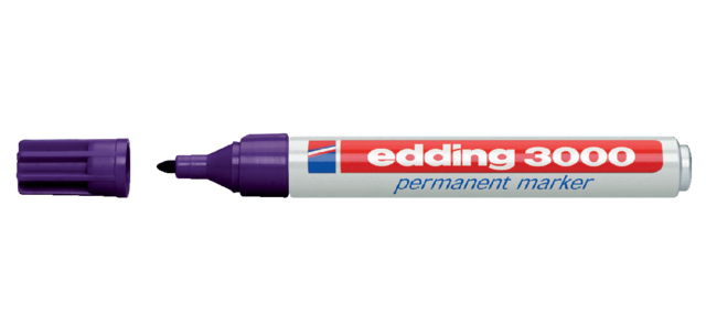 Edding 3000 round tip marker 1.5-3mm violet