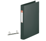 Classeur anneaux cartonné Esselte Vivida A4 - Dos 3,5 cm - Noir