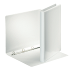 Classeur panorama Esselte A4 4 anneaux méc-D 20mm PP blanc