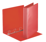 Presentatieringband Esselte panorama A4 4-rings D-mechaniek 20mm PP rood