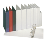 Presentatieringband Esselte panorama A4 4-rings D-mechaniek 20mm PP rood