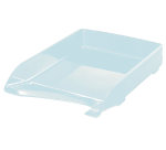 Corbeille à courrier Elegant, A4, polystyrène, transp.