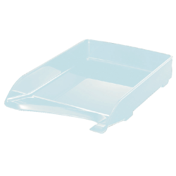 Corbeille à courrier Leitz Elegant plastique transparent