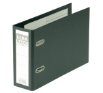 Elba Rado Plast Lever Arch File A5 Landscape 75mm PVC Black