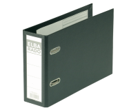 Ordner Elba Rado Plast A5 dwars 75mm pvc zwart