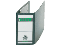 Classeur Leitz A6 paysage 77mm carton noir marbré