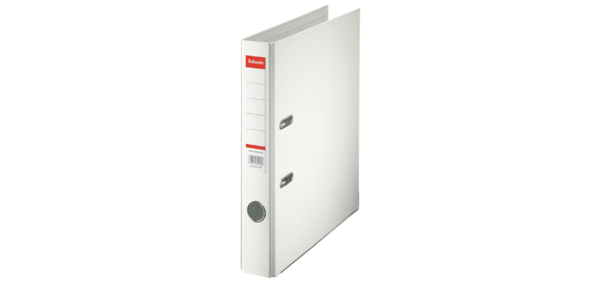 Ordner Esselte No.1 Power VIVIDA 50mm 30% gerecycled PP folie wit