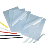 Couverture de reliure PVC Fellowes A4 20/100 transparent - Paquet de 100