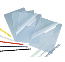 Voorblad Fellowes A4 PVC 200micron 100stuks