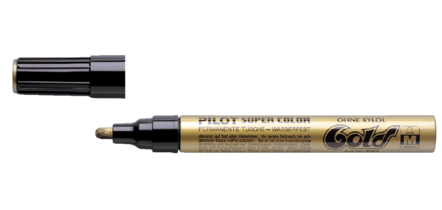 PILOT Super Color Marker Lacquer Medium Gold