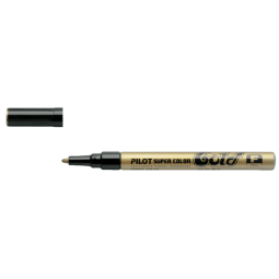 Marqueur peinture PILOT Super Color ogive Fin or