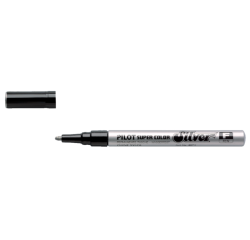 Marqueur PILOT Super Color ogive Fin argent