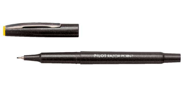 Fineliner PILOT Razor Point Fine Black