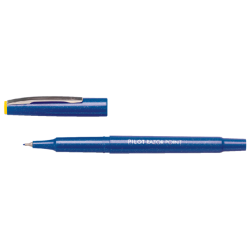 Fineliner PILOT Razor Point Fin bleu