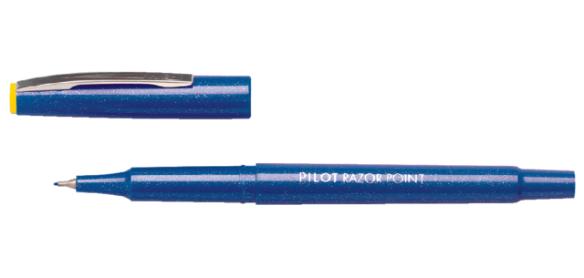 PILOT Razor Point Fineliner Blue Tip
