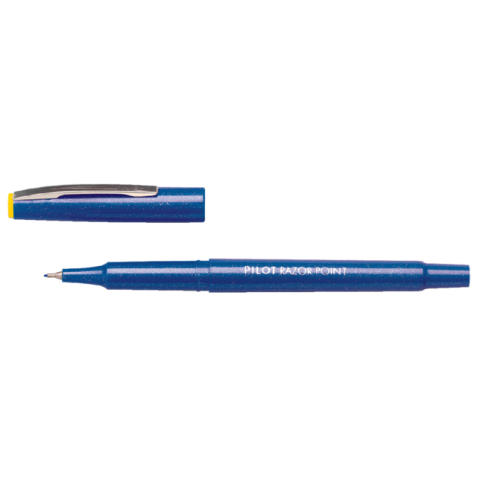 Fineliner PILOT Razor Point Fin bleu