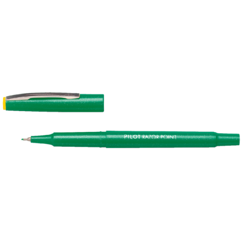 Fineliner PILOT Razor Point Fin vert