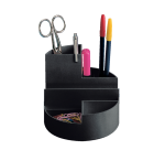 Organiseur MAULrundbox 7 compartiments Ø140x125mm noir