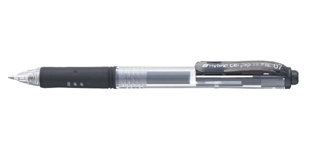 Gelschrijver Pentel K157 medium zwart