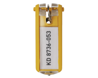 EN_DURABLE PORTE-CLES JAUNE P6