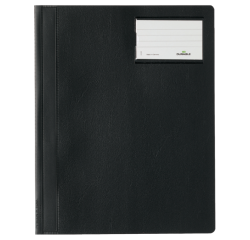 Snelhechter Durable A4 PVC etiketvenster zwart
