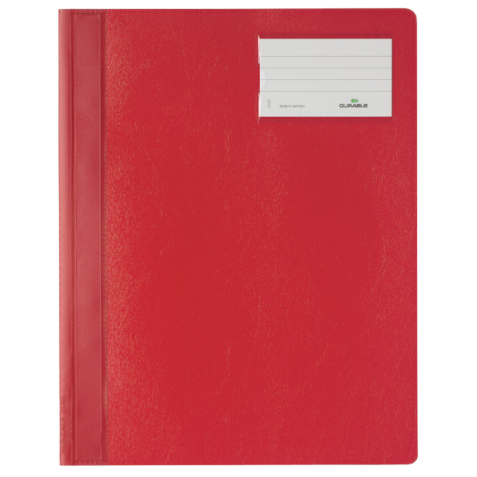 Snelhechter Durable A4 PVC etiketvenster rood