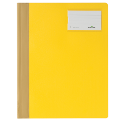 Chemise à lamelle Durable A4 PVC porte-étiquette jaune