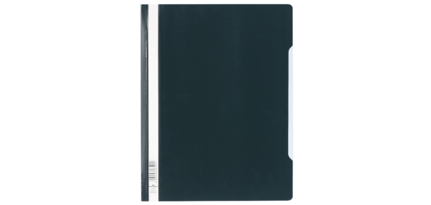 Durable A4 PVC Lamella Folder Black