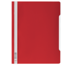 Chemise à lamelle Durable A4 PVC rouge