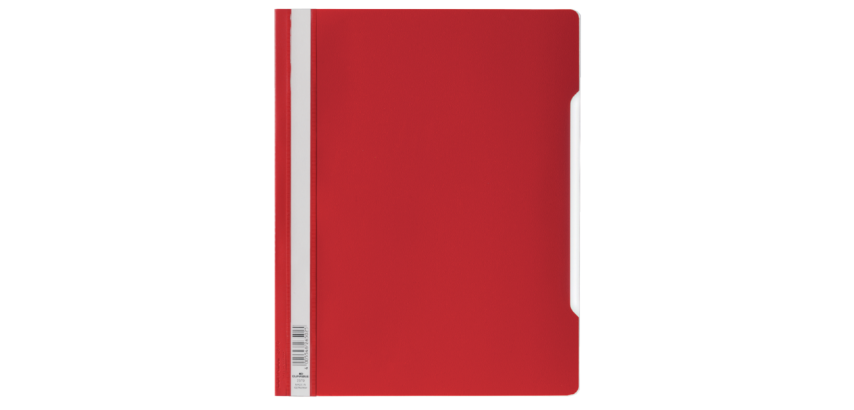Durable A4 PVC Red Lamella Folder