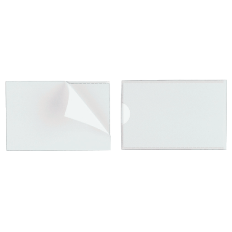 Etikethouder Durable pocketfix 75x18mm zelfklevend 10 stuks