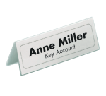 Durable Name Holder 8050 61x150mm transparent