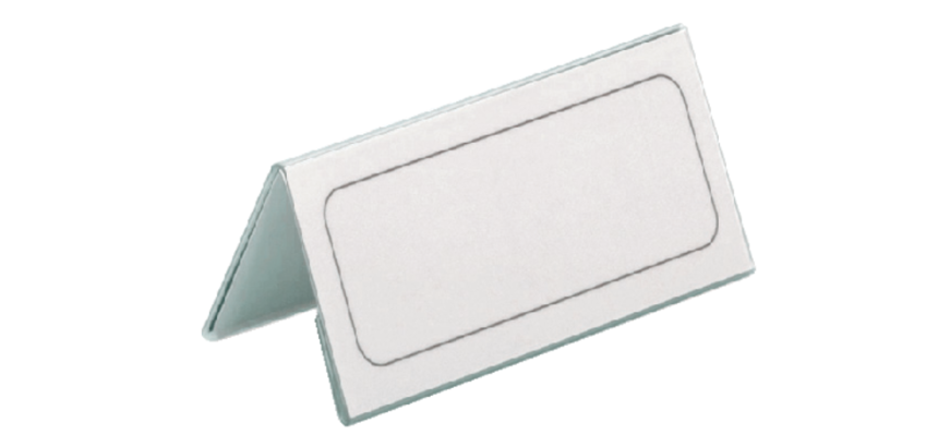 Porte-noms Durable 8052 61x210mm transparent
