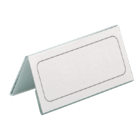 Tafelnaambord Durable 8052 61x210mm transparant