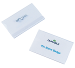 Durable Badge 8004 with Pin 54x90mm